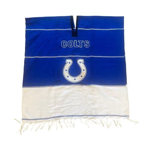 Indianapolis Colts NFL Stadium Poncho and Scarf Set of 2 - Picture 9 of 10